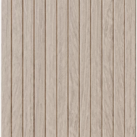 Designs Of Distinction 1" Thin Bevel Slat Tambour - White Oak (12"W x 96"L) 011296203WK1